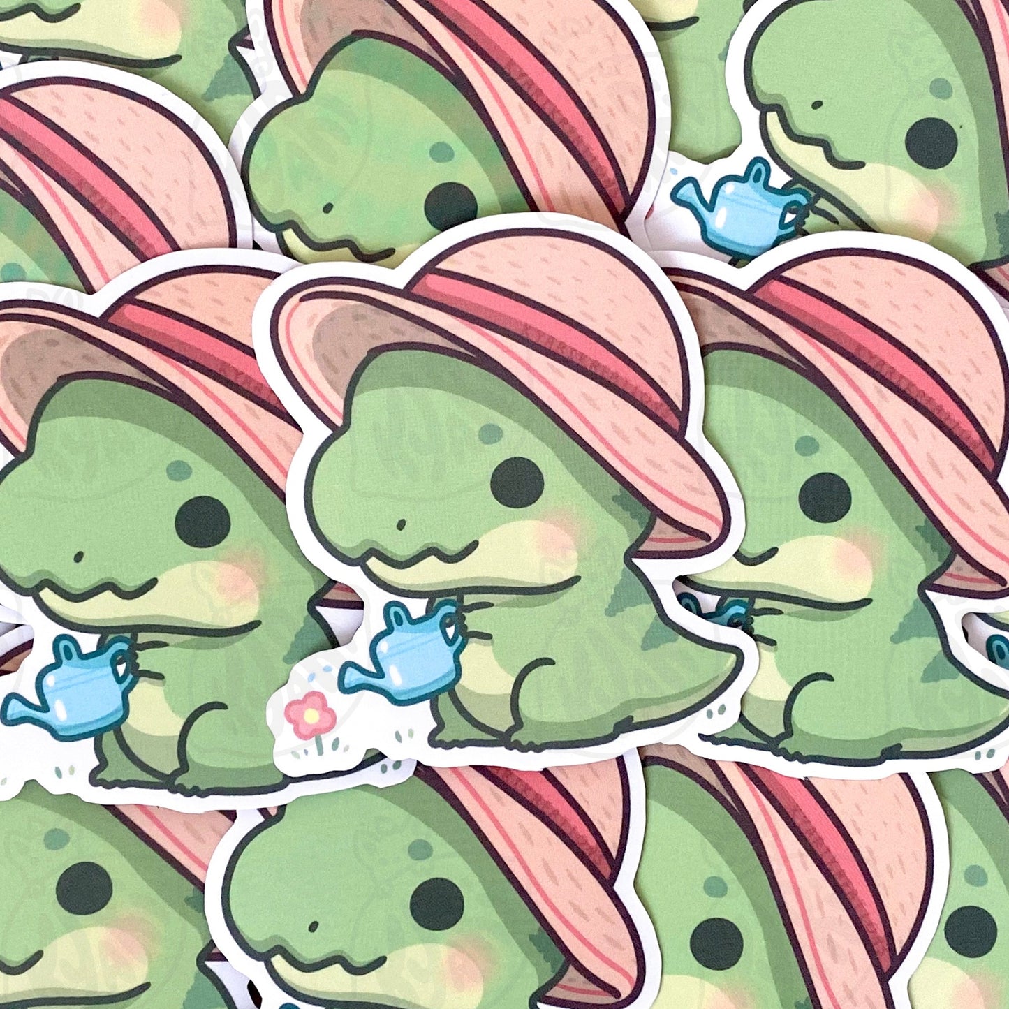 Garden Dino Stickers - KyariKreations