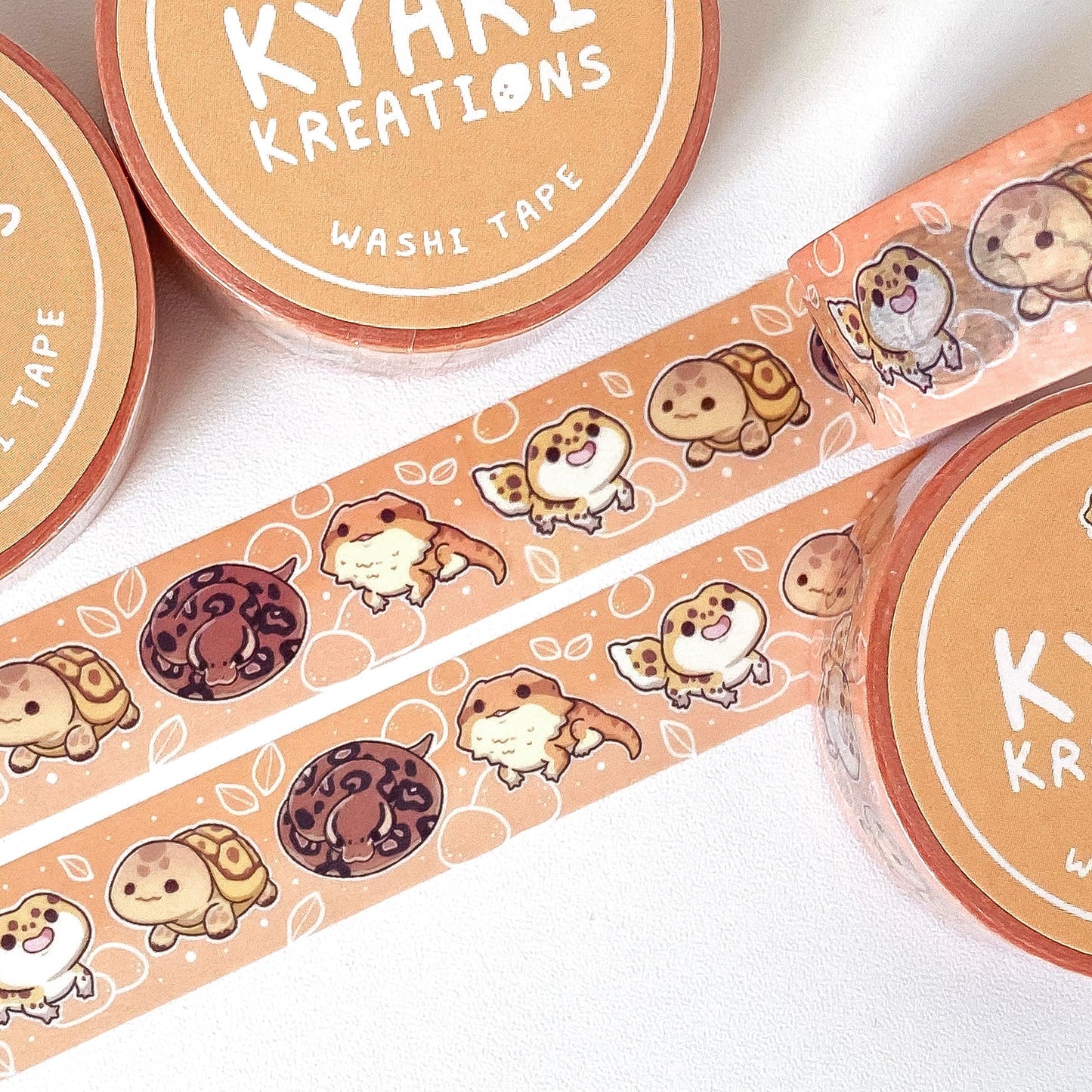 Reptiles Washi Tape - KyariKreations