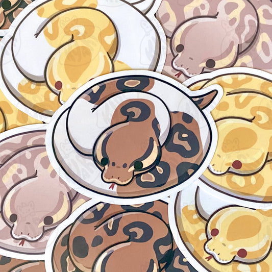 Ball Python Morph Stickers - KyariKreations