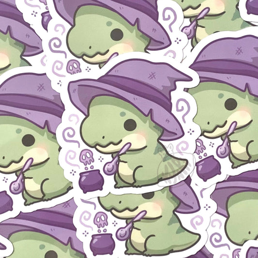 Witchcraft Dino Stickers - KyariKreations