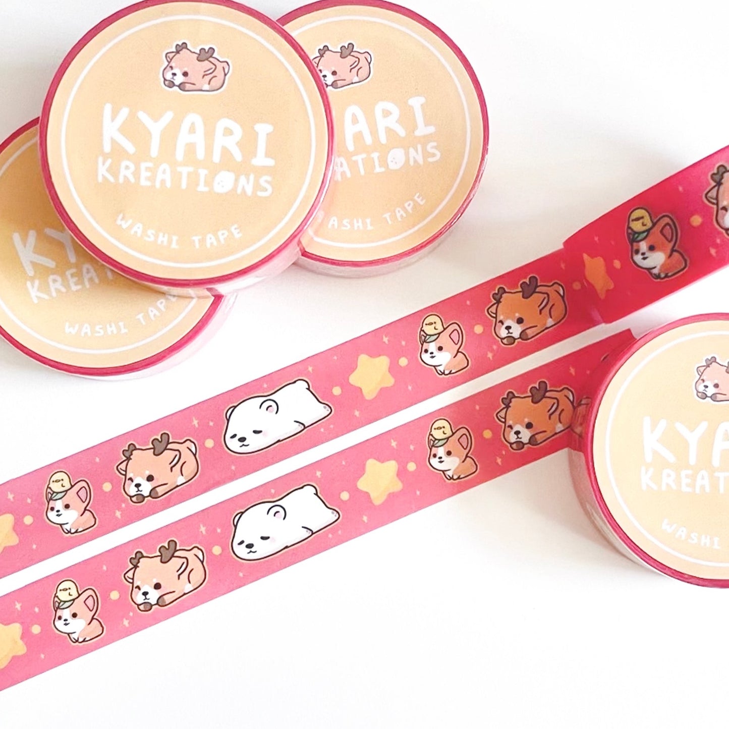 Christmas Buddies Washi Tape - KyariKreations