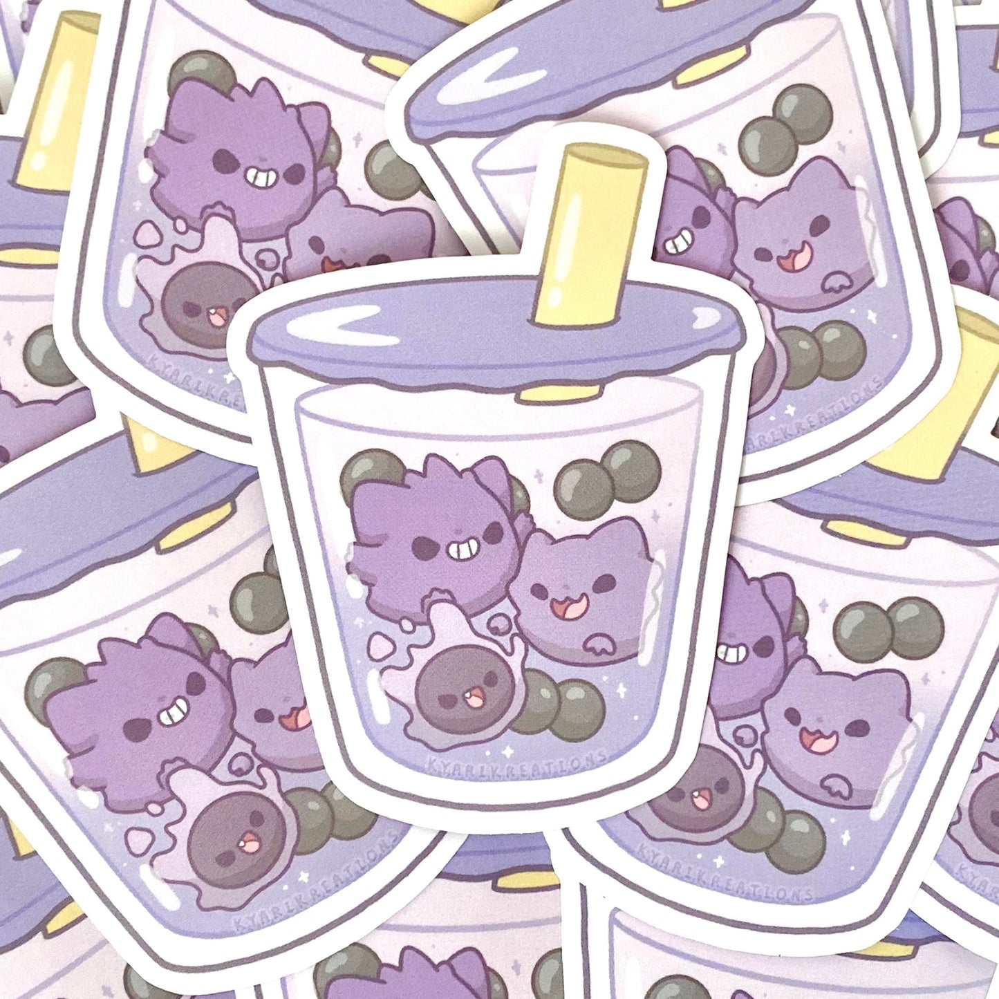 Pokemon Bubble Tea Sticker - SERIES 2 - KyariKreations