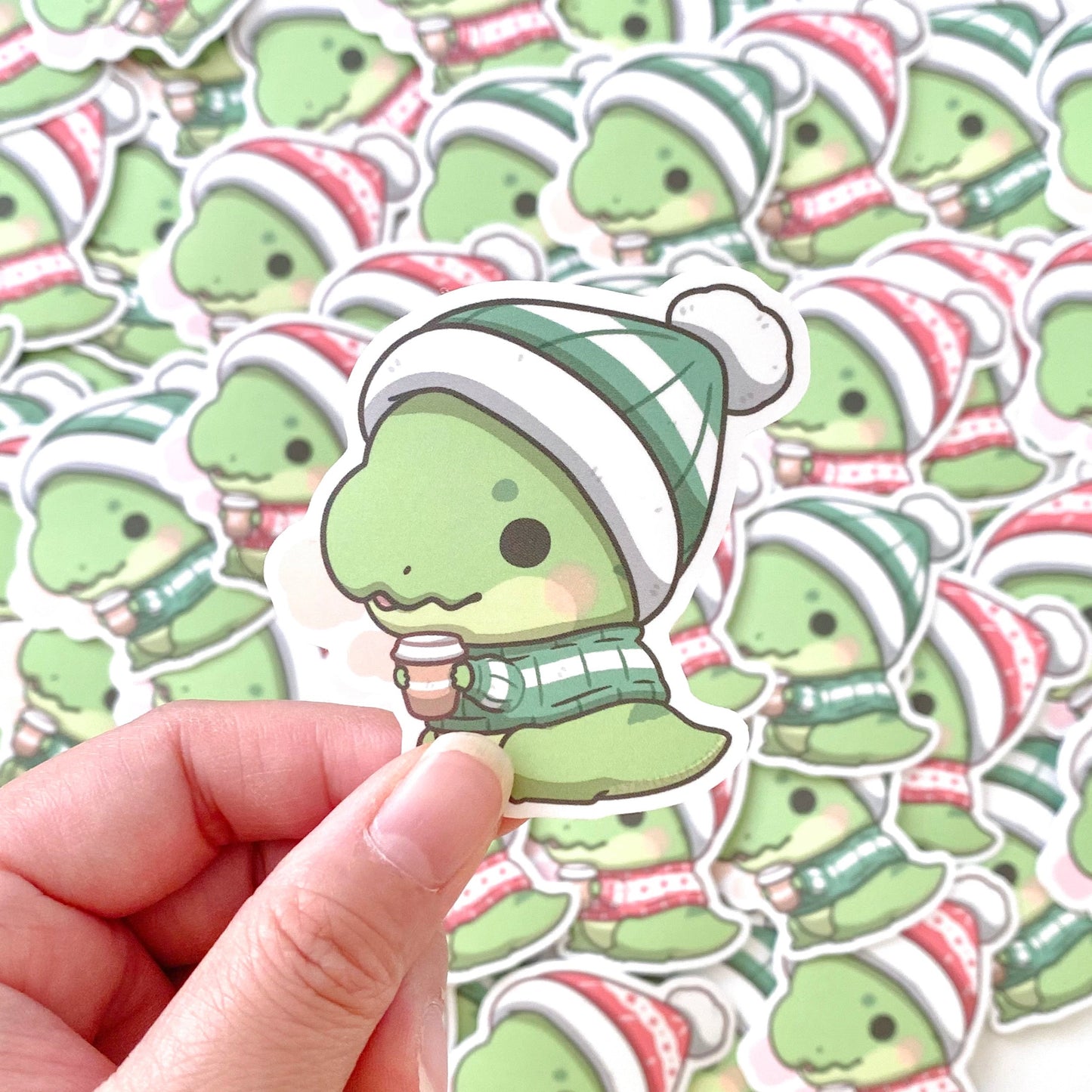Winter Dino Stickers - KyariKreations