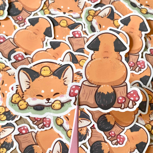 Nature Fox Stickers - KyariKreations