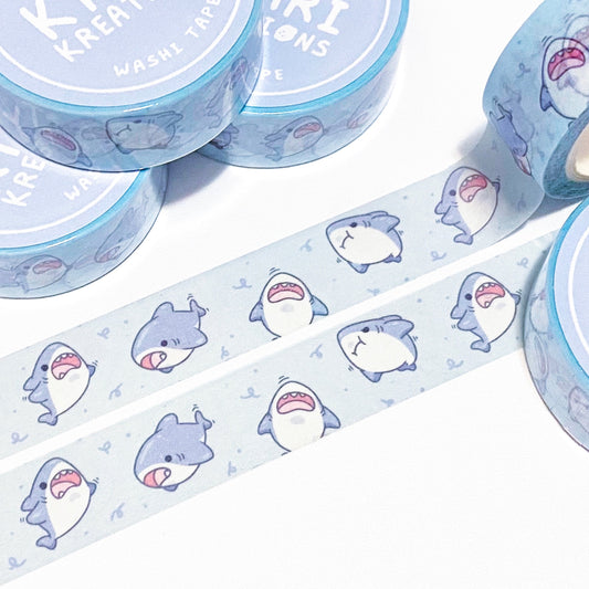 Finn The Shark Washi Tape - KyariKreations