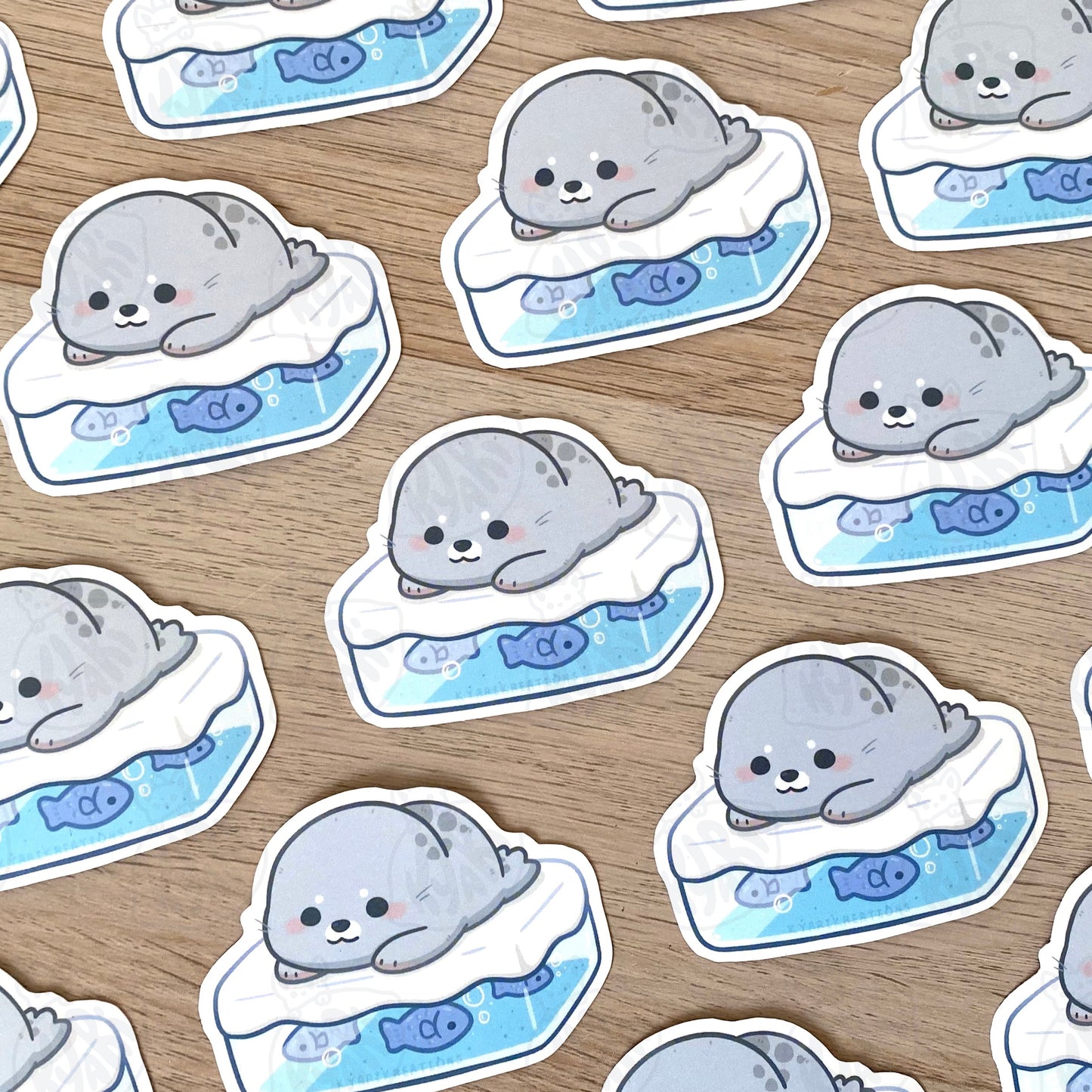 Seal On Ice Stickers - KyariKreations