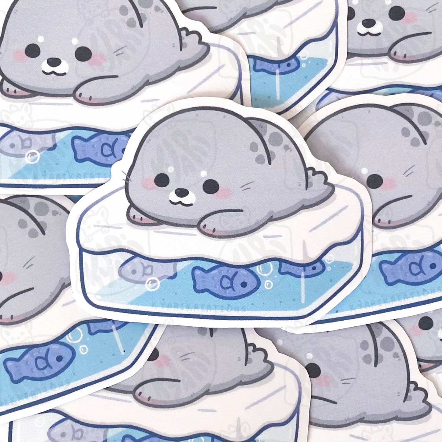 Seal On Ice Stickers - KyariKreations
