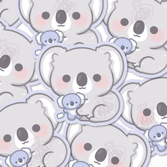 Koala Plush Stickers - KyariKreations